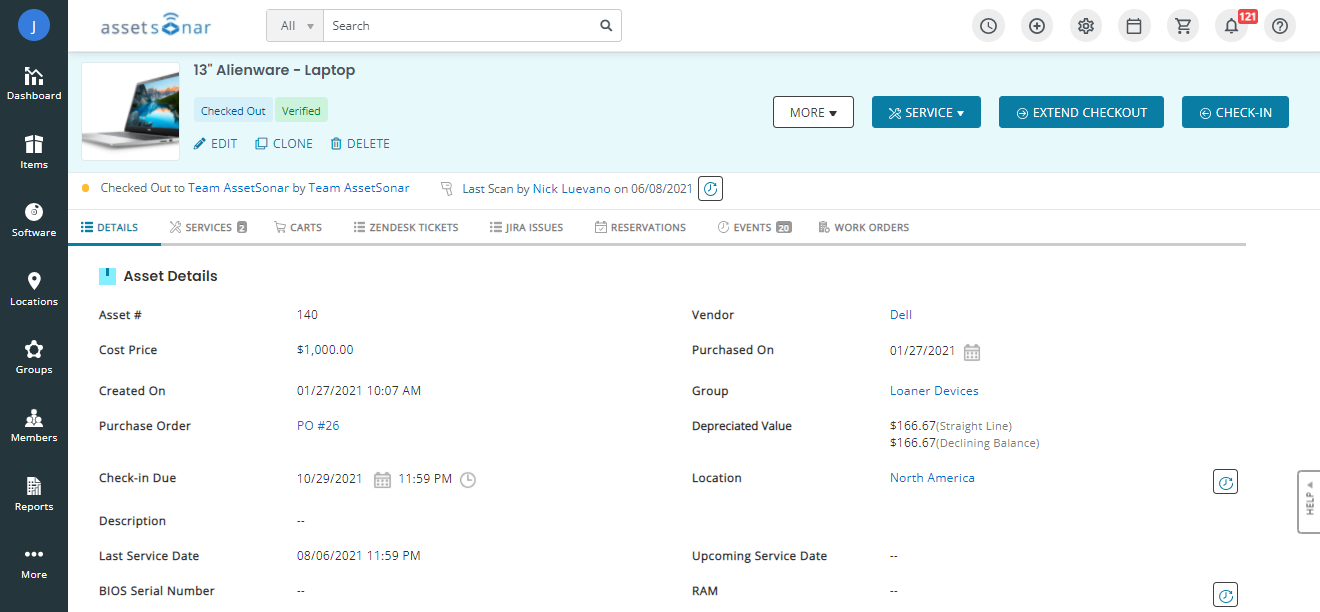 Hardware Asset Management Software - AssetSonar